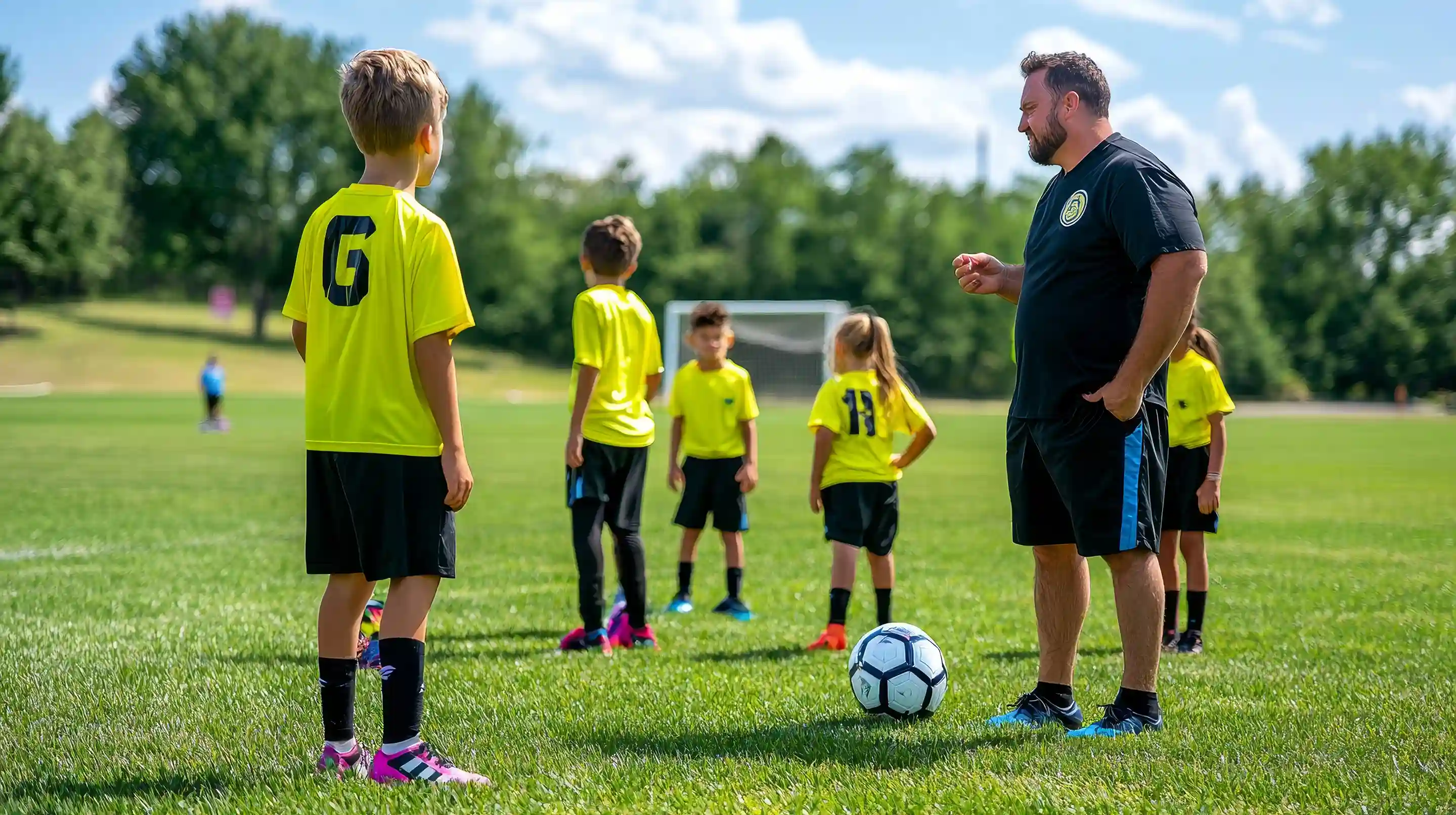 Football training session